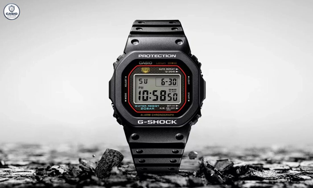 Sức hút vượt thời gian của chiếc đồng hồ G Shock DW-5600 huyền thoại 2 DW-5600 là biểu tượng mặt vuông kinh điển